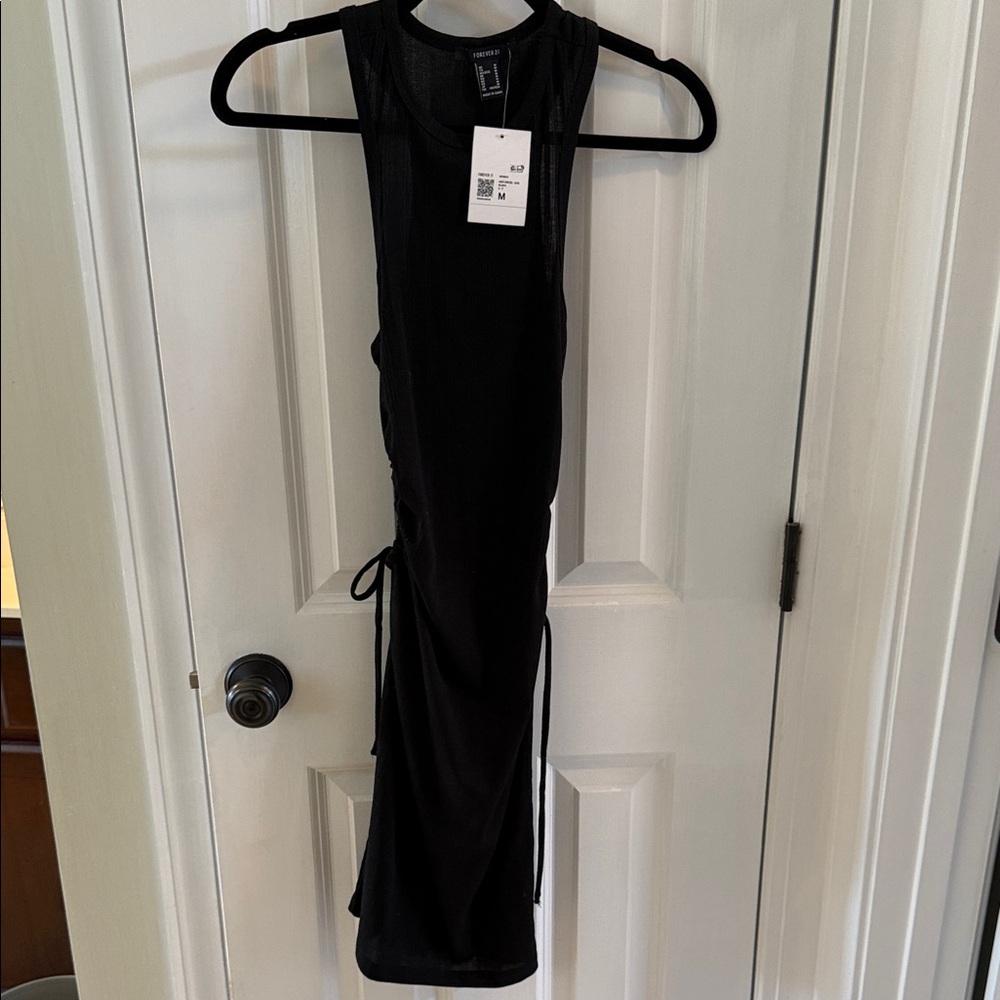 Forever 21 midi fitted cutout Dress